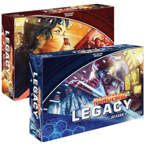 Pandemic Legacy ist das Paradebeispiel für sogenannte Legacy-Brettspiele. Quelle: zmangames.com