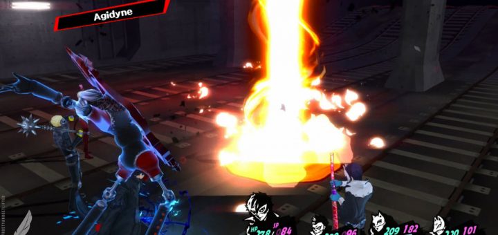Der Zauber Agidyne (Feuer 3) in Persona 5. Quelle: liftedgeek.com.