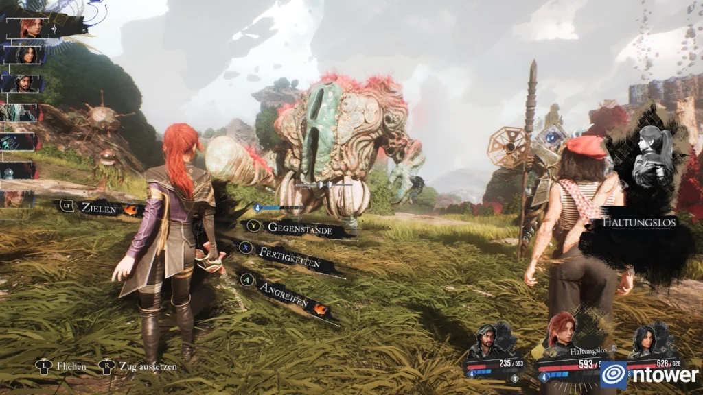 Kampfszene aus "Clair Obscur: Expedition 33"