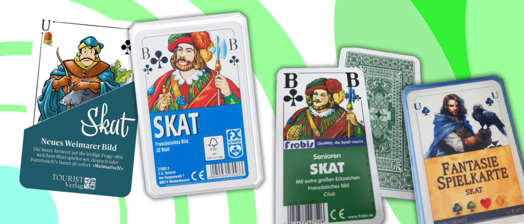 Compilation von verschiedenen Skat-Motiven.